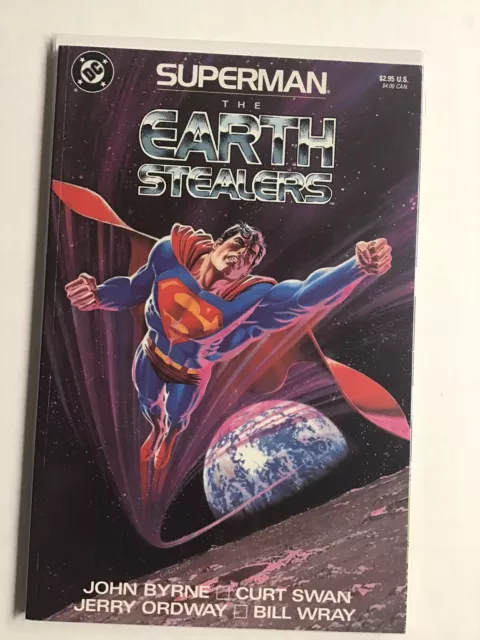SUPERMAN The Earth Stealers #1 Prestige Format One Shot DC Comics 1988 UNREAD