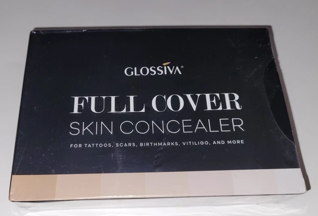 Maquillaje corporal de cubierta completa GLOSSIVA (justo)