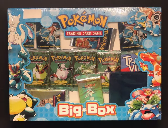 1999 Pokémon Base set Charizard Booster Pack Neo Destiny Jungle BIG BOX( 1/1 ) ?