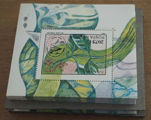 1994 Rumänien; 200 Blocks Umweltschutz, postfrisch/MNH, Bl. 295, ME 800,-