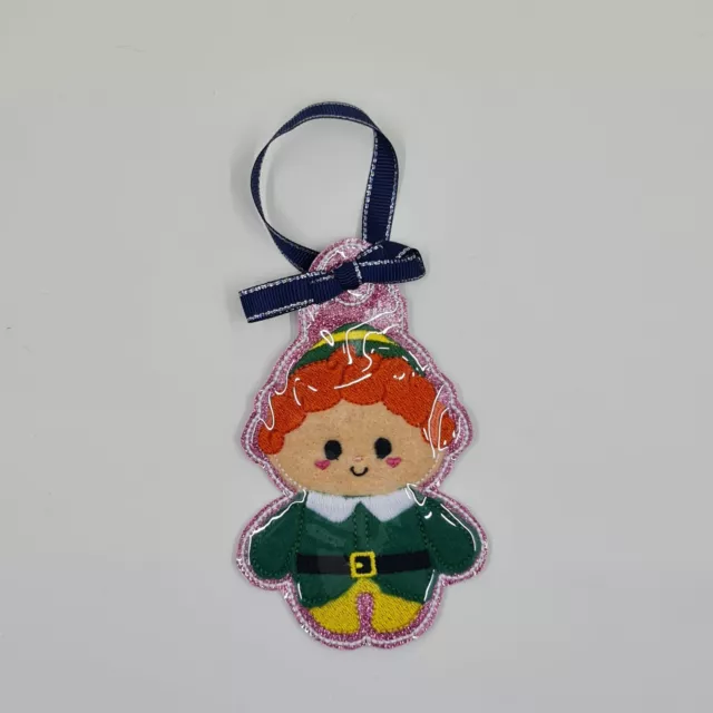 Handmade Elf Buddy Christmas Tree Decoration