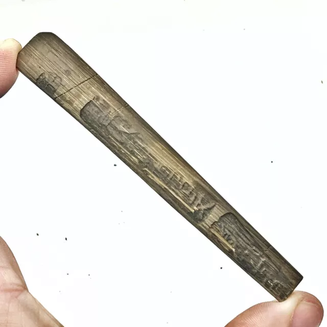 Antique Chinese Bamboo Tally Currency — Circa 1860-90’s Money — Asian Old — B