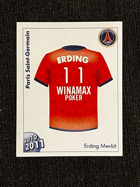 STICKER FOOT PRINT PSG PARIS SG 2010 40 ANS MAILLOT 1970/1971