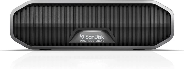 Sandisk G-Drive 22Tb Usb-C Stainless Steel External Hard Drive