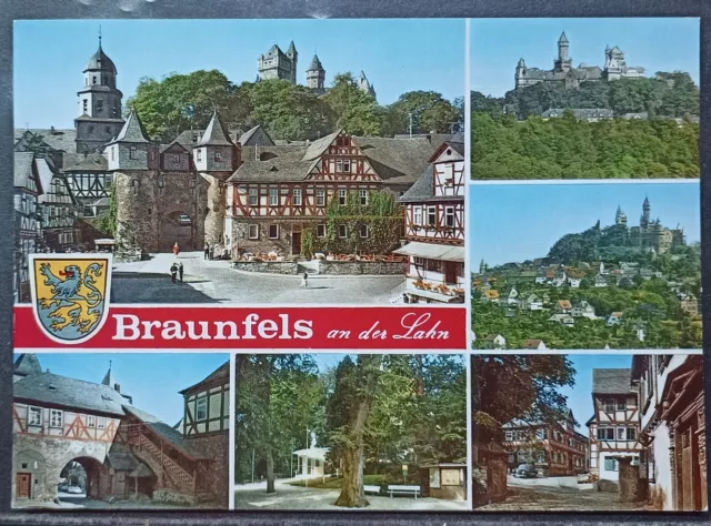 Ansichtskarte AK Postkarte - 6333 Luftkurort Braunfels an der Lahn.