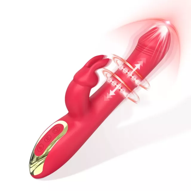 Schub-Vibrator-Für-Frauen-Klitoris-Stimulator-Vagina-G-Punkt-Sexspielzeug-Neu