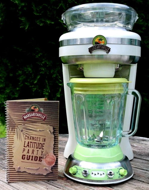 SUNBEAM DM1000 MARGARITAVILLE BLENDER COCKTAIL MAKER w RECIPE BOOK