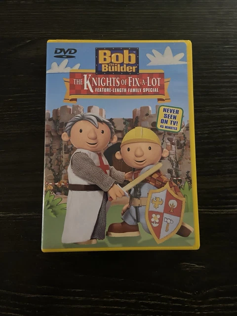 BOB THE BUILDER - The Knights of Fix-A-Lot (DVD, 2003) £10.31 - PicClick UK