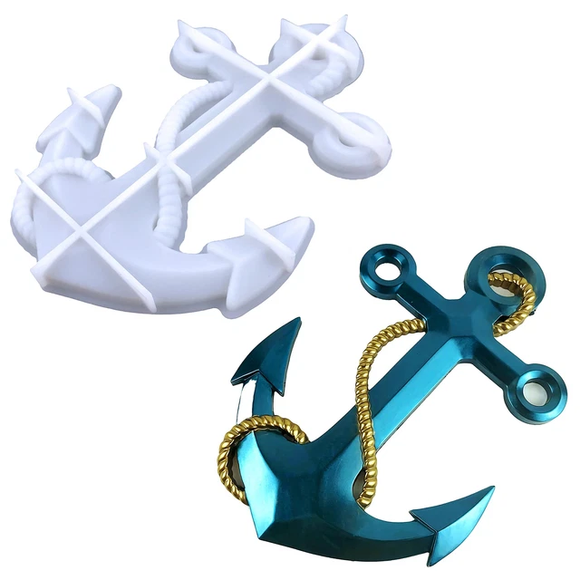 Anchor Rope Silicone Resin Molds Resin Casting Mold for Anchor Silicone Mold Anchor Rope Silicone Resin Molds Resin Casting Mold for Anchor Silicone Mold