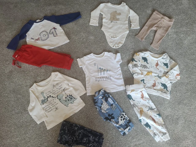 Baby Boy 3-6 Months 10 Piece Item Trousers top sets outfits mayoral NEXT bundle