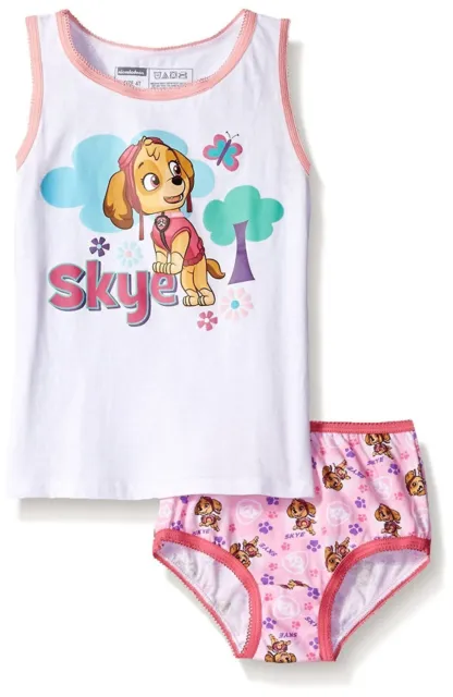 Nickelodeon Girls' Paw Patrol Skye Underwear and Tank Set