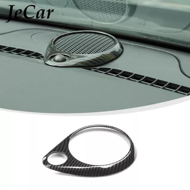 Carbon Fiber Control Dashboard Speaker Cover Trim for Jeep Grand Cherokee 11-20
