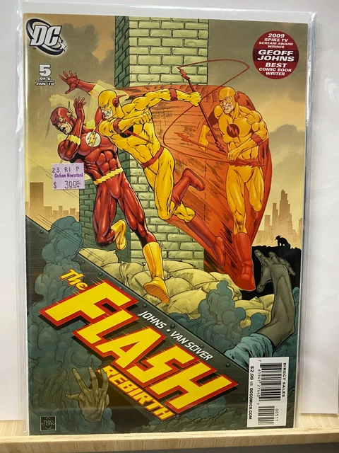 Flash: Rebirth #5 Geoff Johns Ethan Van Sciver 2009 series VF+