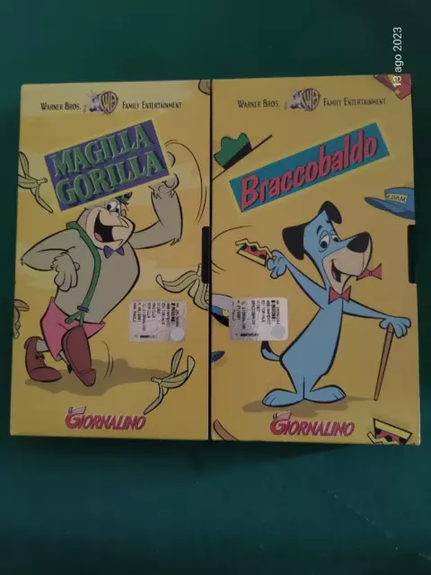 Vhs Braccobaldo e Magilla Gorilla Il Giornalino