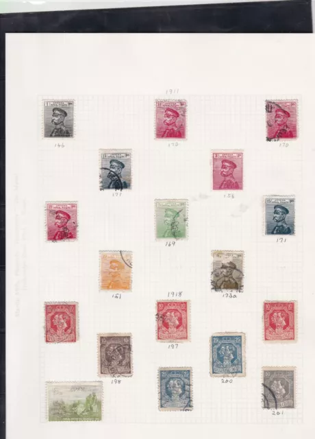 serbia stamps page ref 16851