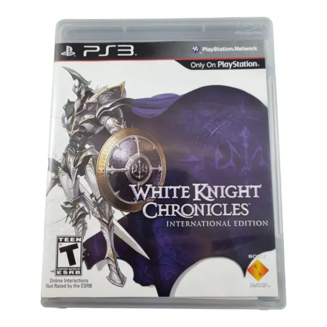 White Knight Chronicles -PlayStation 3 PS3 Game - VGC - COMPLETE WITH MANUAL
