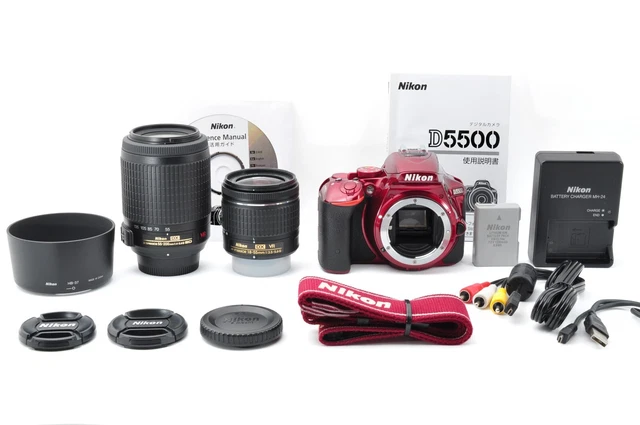 ニコンD5500レンズセット Nikon D5500 レンズセット RED D5500