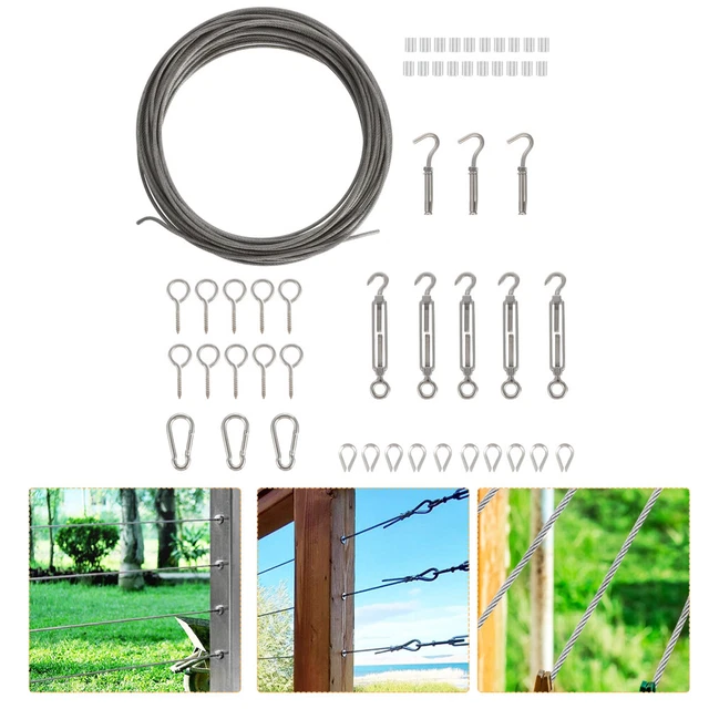 Câble Acier Inoxydable Câbles En Corde Robuste Cintres Balançoire Porche
