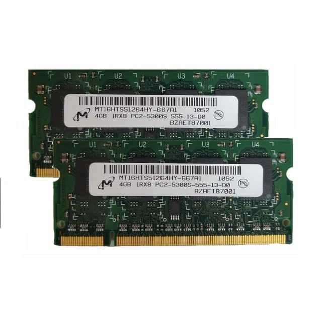 Lotto Memorie Sodimm Hynix 1/2GB 4GB 8GB DDR2 DDR3 553 667 800mhz 1066 1333 1600mhz 152862006749 - Foto 12