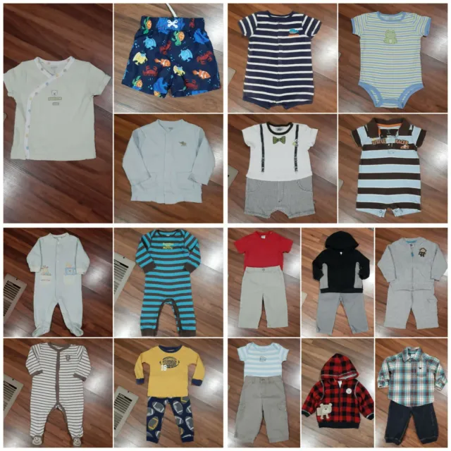 Size 9 Months Lot of Boys Clothes Carters Place Circo Petit Lem Just One You