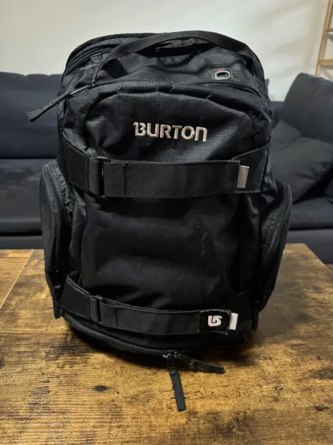 Burton Snowboard/Skateboard Cooler Backpack 15 Laptop Pouch YKK Zippers Vintage