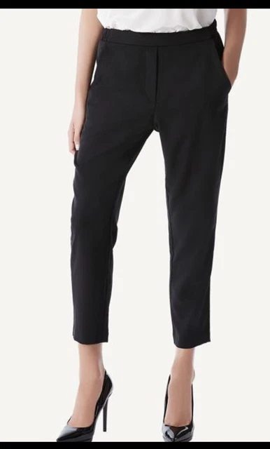 INTIMISSIMI pantaloni neri classici cerniera bottone eleganti casual tg M nero