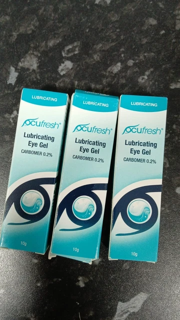 ocufresh lubricating eye gel Aquagel Personal Lubricant Gel, Water-Soluble - 5 oz Tube, Pack of 4