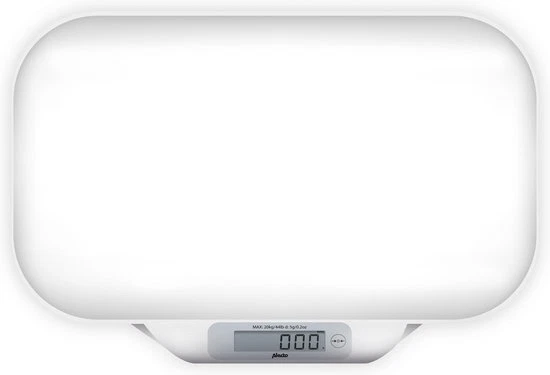 Alecto BC-29 - Babywaage - Genau auf 5 Gramm - Weiß