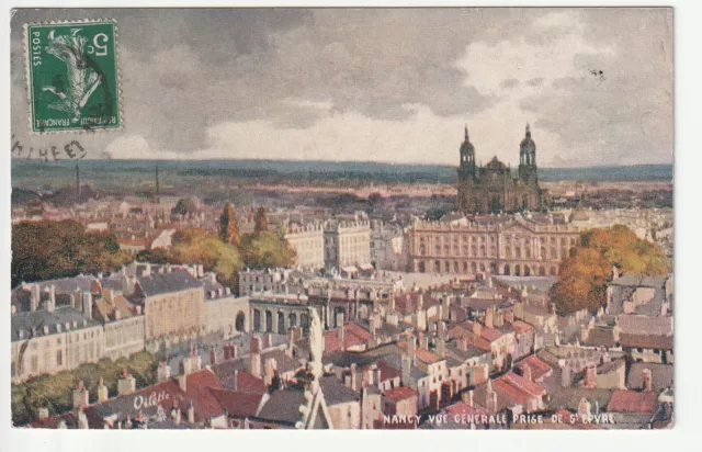 NANCY - Meurthe & Moselle - CPA 54 - vue prise depuis St Epvre - R. Tuck