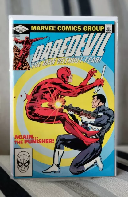 Daredevil #183 (1982) 1st Battle vs The Punisher, Vintage Key Frank Miller
