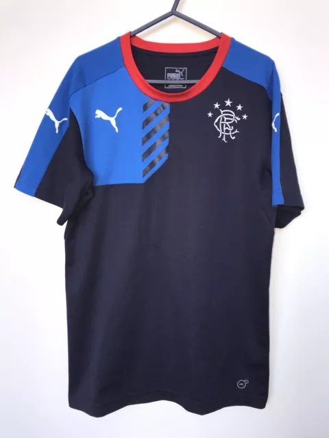 Glasgow Rangers fc Training Leisure football shirt By Puma Size M