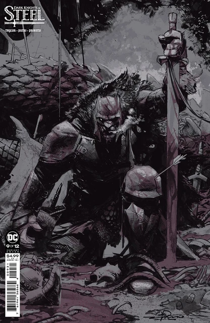 Dark Knights of Steel #9 2023 Unread Zaffino Card Stock Variant Cover DC Comic