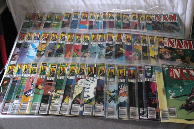 The Nam #1-84 Complete series Set Run 1986-1992 Marvel comics Vietnam War FN VF