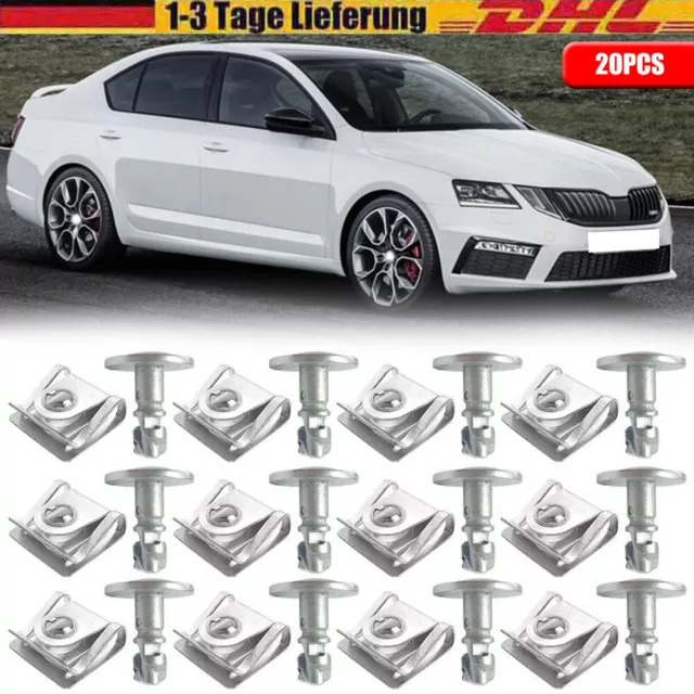 5 Set Unterfahrschutz Unterboden Motorschutz Schrauben For Audi