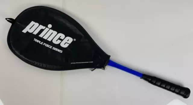 Prince Force 3 F3 Invader Ti Titanium Squash Racket with Case