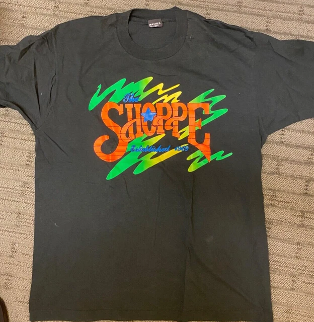 The Shoppe XL mens shirt black country t shirt Country Music Texas Screen Stars