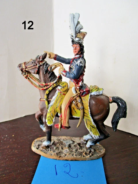 Figurine Historique : Soldat Napoléonien Del Prado N°11 - Cavalier Maréchal Murat - Occasion - Collection
