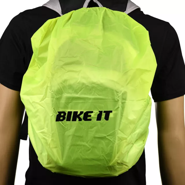 Hi-Vis Waterproof Motorcycle Motorbike Bike Rucksack/Backpack Cover