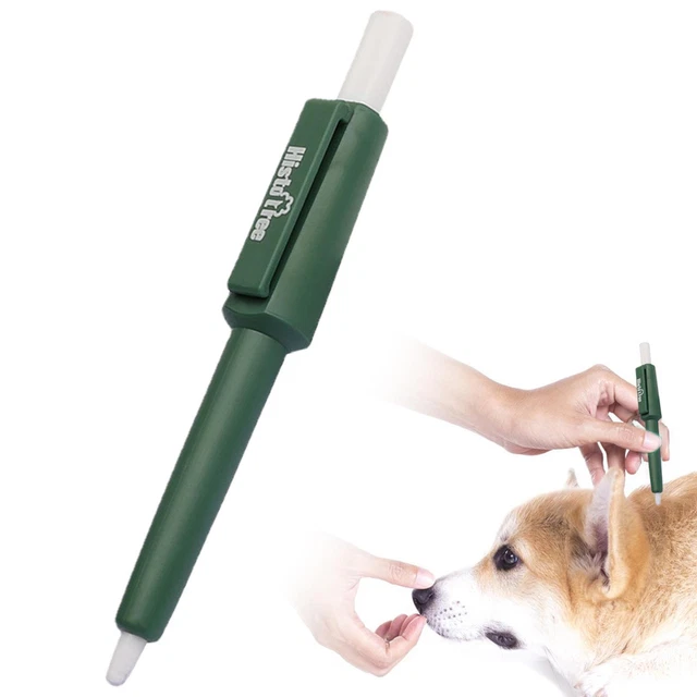 Pet Flea Tick Remover Dog Cat Comb Metal Teeth Healthy Fur Nail File Non Slip