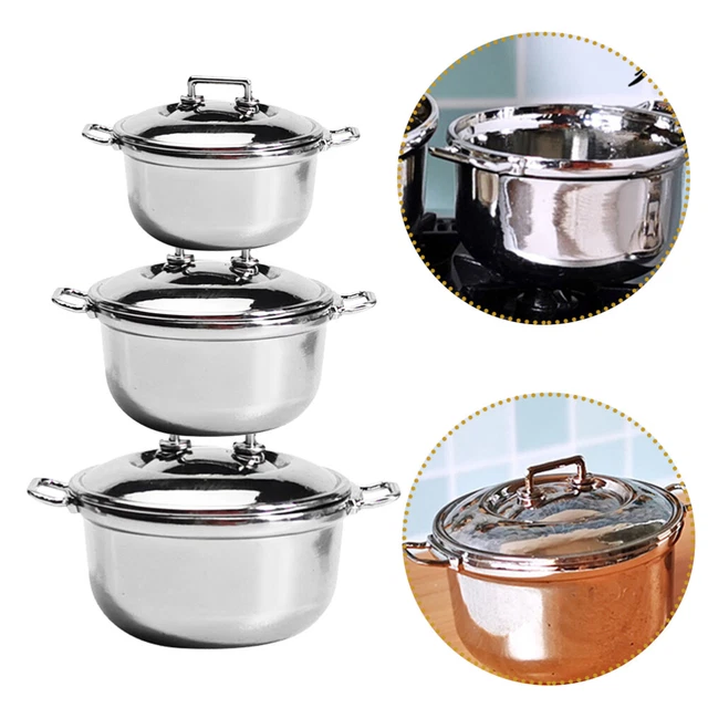 3 pz zuppa simulata lega bambino giocattolo da cucina bambini
