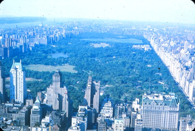 ONYC Original Slide - 1960's New York City Downtown Central Park  #96