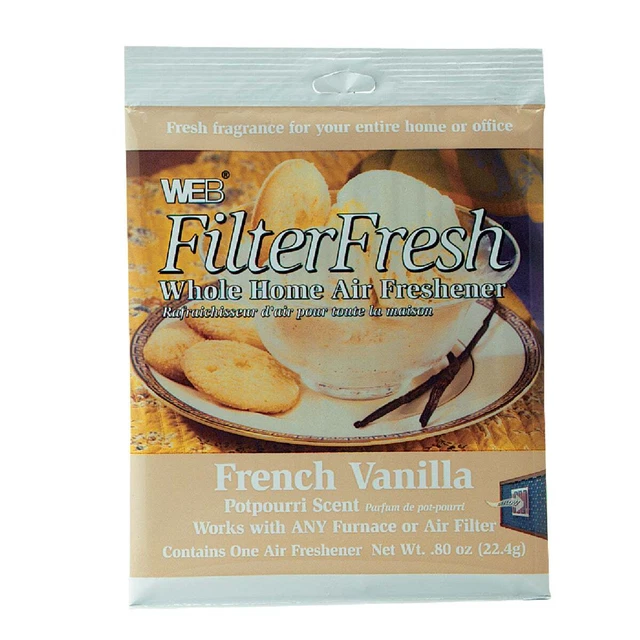 Web FilterFresh Furnace Air Freshener, French Vanilla WVAN Web Filter Fresh WVAN