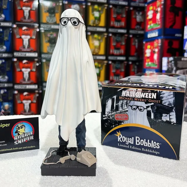 MICHAEL MYERS Halloween "Ghost Sheet" Exclusive Royal Bobbles Bobblehead 6