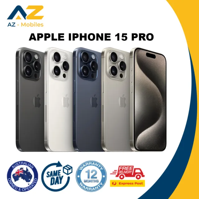 Apple iPhone 15 Pro Max A17 Pro 256GB 512GB 1TB Factory Unlocked New Sealed