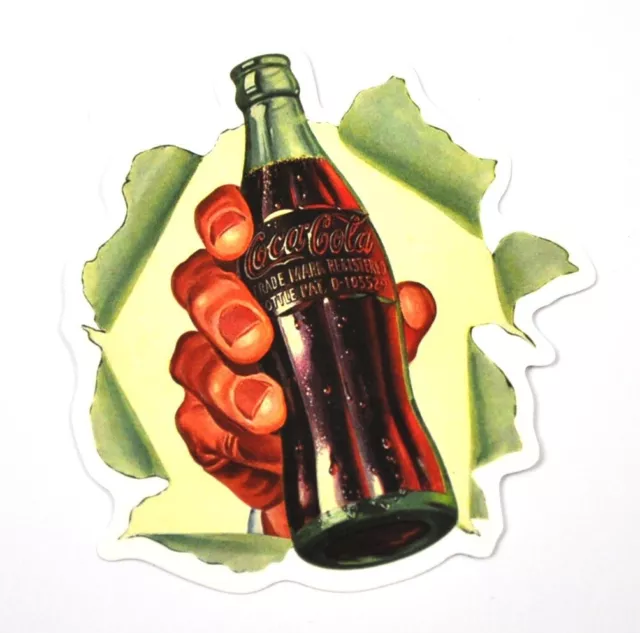 Coca-Cola Coke USA Autocollant Sticker Decal Motif : Hand Avec Bouteille