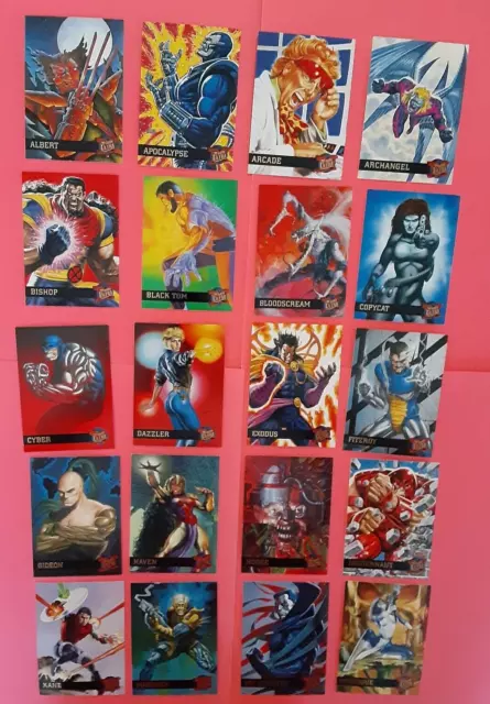 1995 Fleer Ultra X-Men Singles You Pick To Complete Your Set Base Cards Marvel