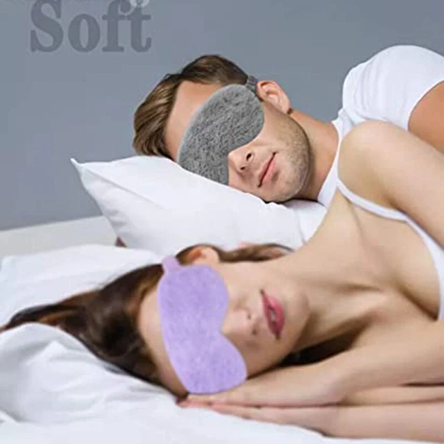 Augenmaske Niedlich Bequeme Schlafmaske Plüsch Schlafbrille Eye Reise WinterMg