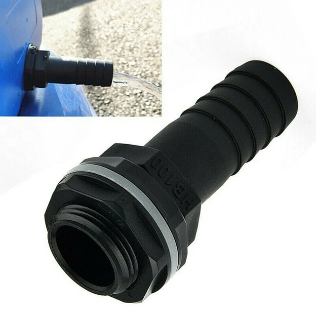 OVERFLOW CONNECTOR WATER Tank 3/4inch BSPM Thread Drain Joint Water ...