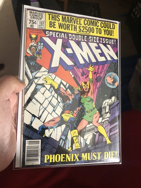 X-Men Vol. 1 No. 137 Uncanny, Phoenix Must Die Marvel Comics Sept. 1980 - VFNM