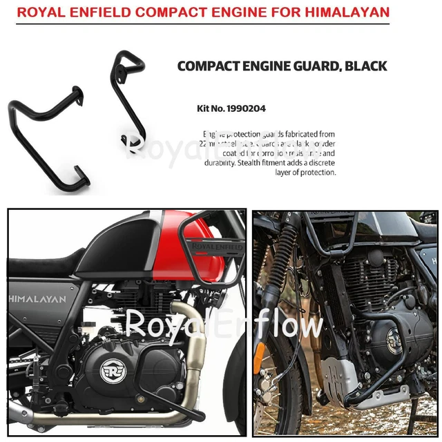 ROYAL ENFIELD HIMALAYAN COMPACT ENGINE GUARD with Express Shipping 43.